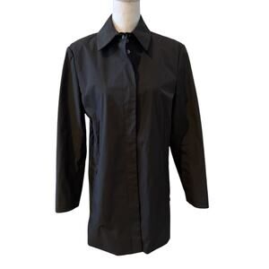 ESPRIT Mid Length Trench Rain Coat Black 10